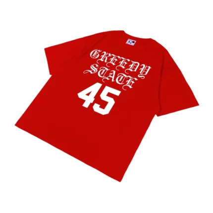 Greedy Dust 'State 45' Red T-Shirt