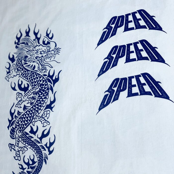 Speed ‘Hardcore Mentality’ White T-Shirt - Image 3