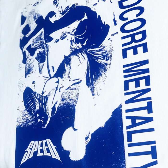 Speed ‘Hardcore Mentality’ White T-Shirt - Image 4