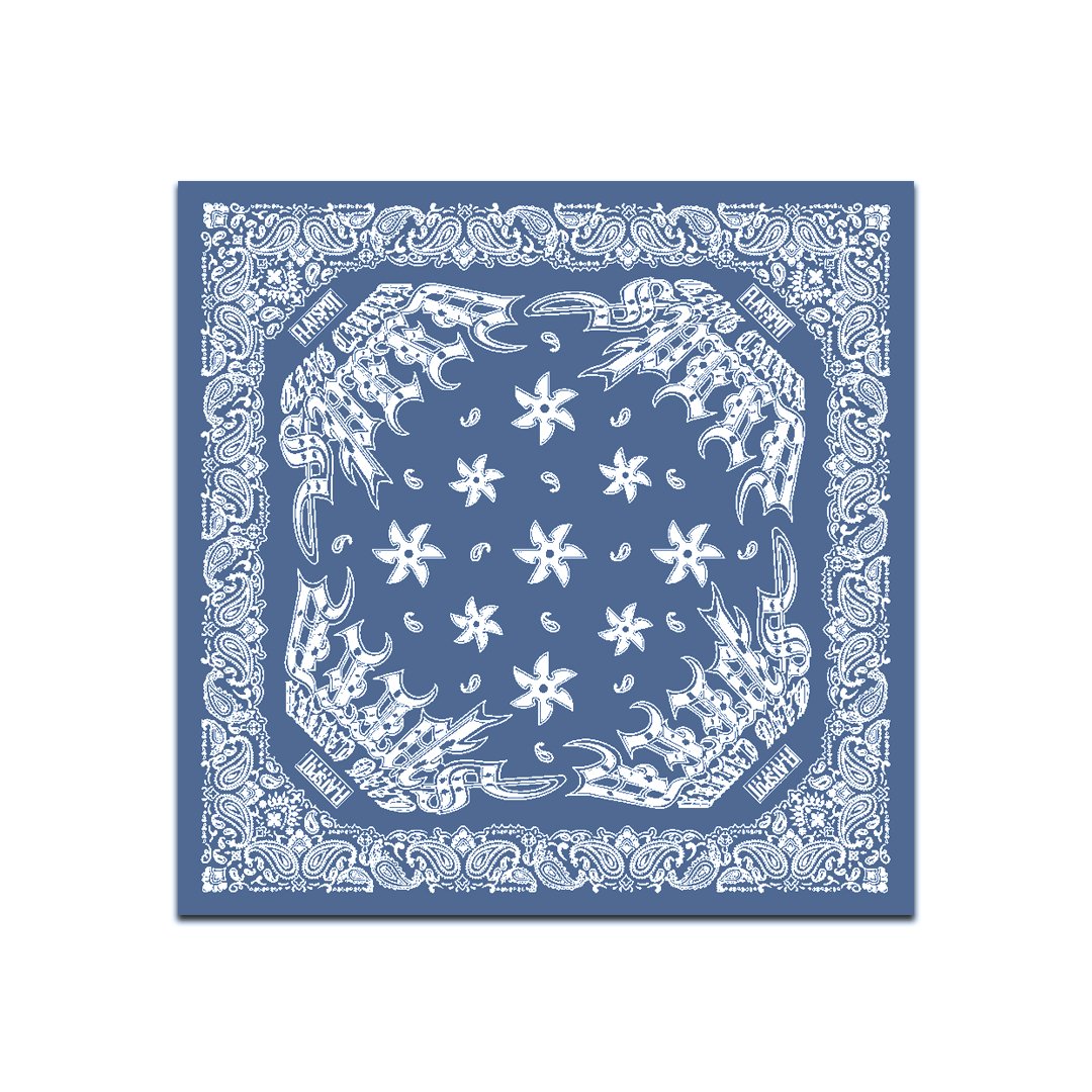 110a Speed Blue Bandana - Image 1
