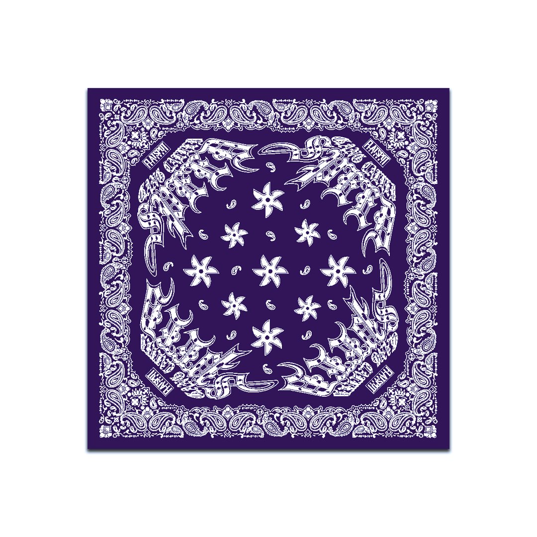111a Speed Purple Bandana - Image 1