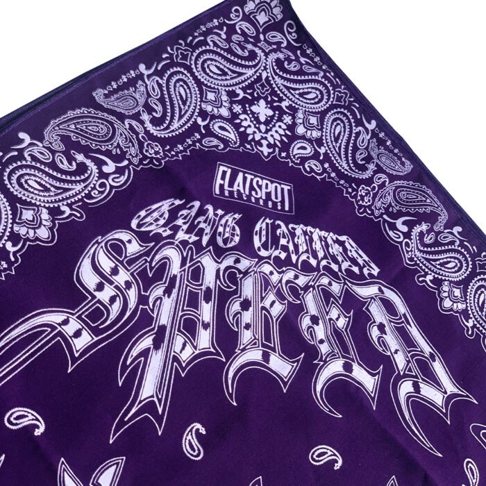 Speed Purple Bandana - Image 2