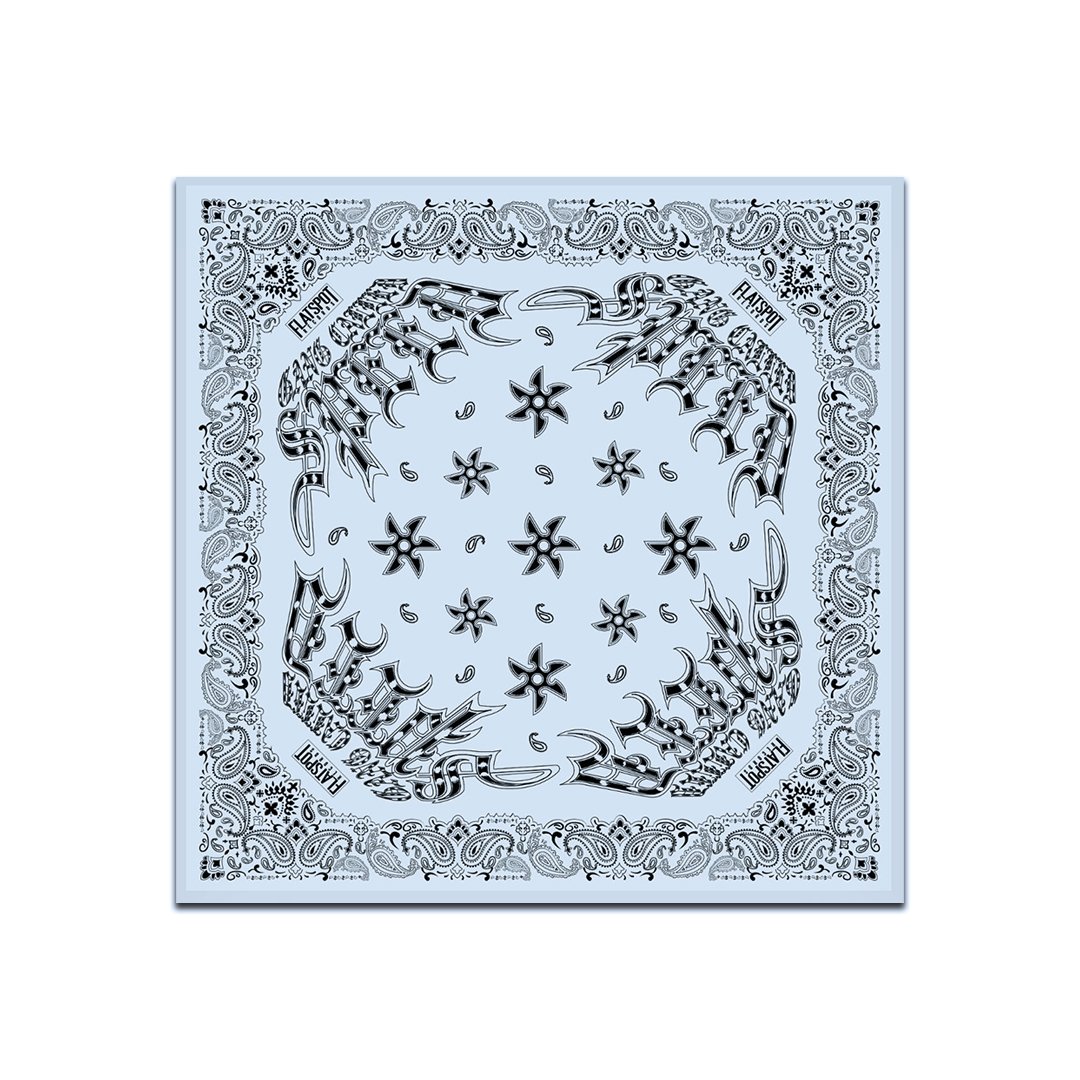 112a Speed White Bandana - Image 1
