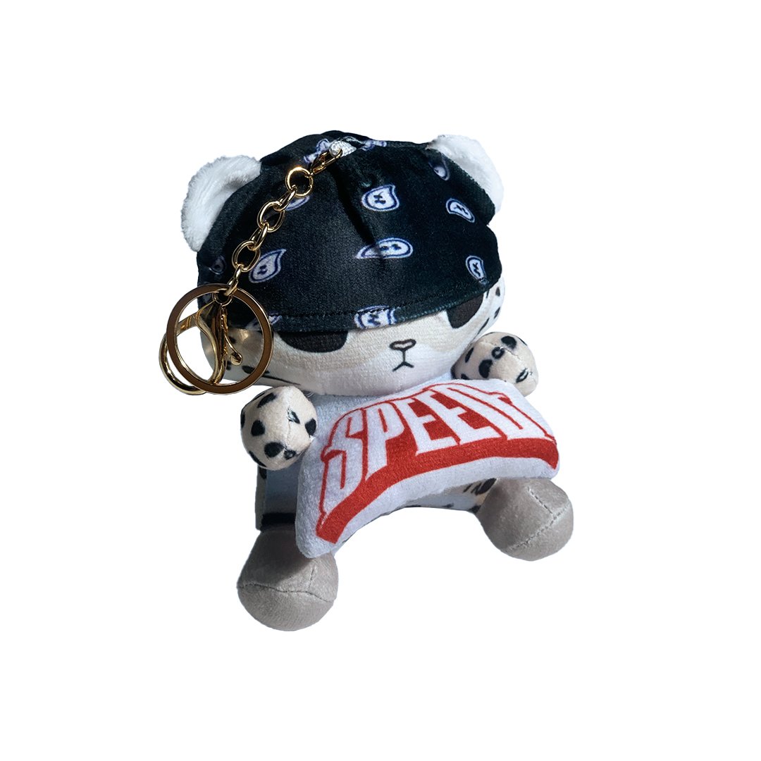 113 Speed Black Red Plush Toy - Image 1