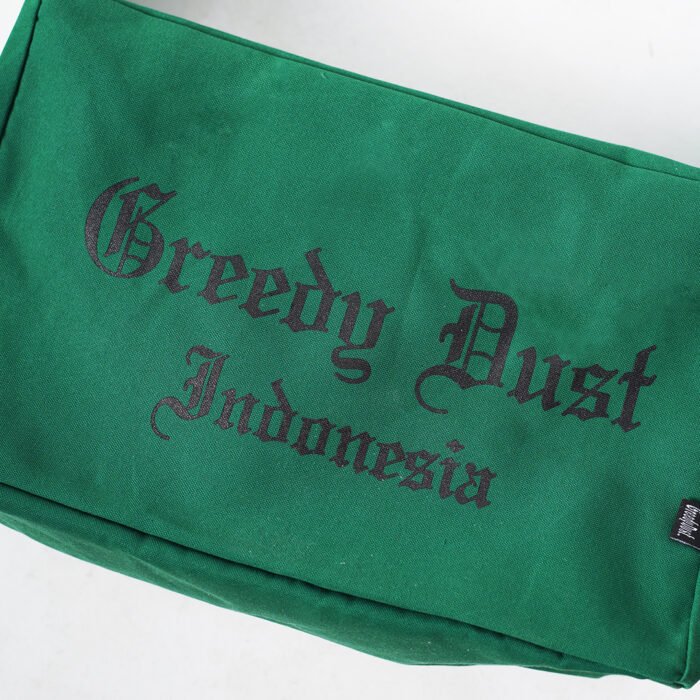 Greedy Dust Indonesia Sling Totebag Green - Image 2