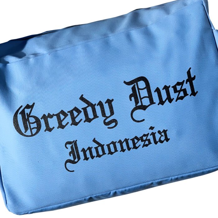 Greedy Dust Indonesia Sling Totebag Blue - Image 2