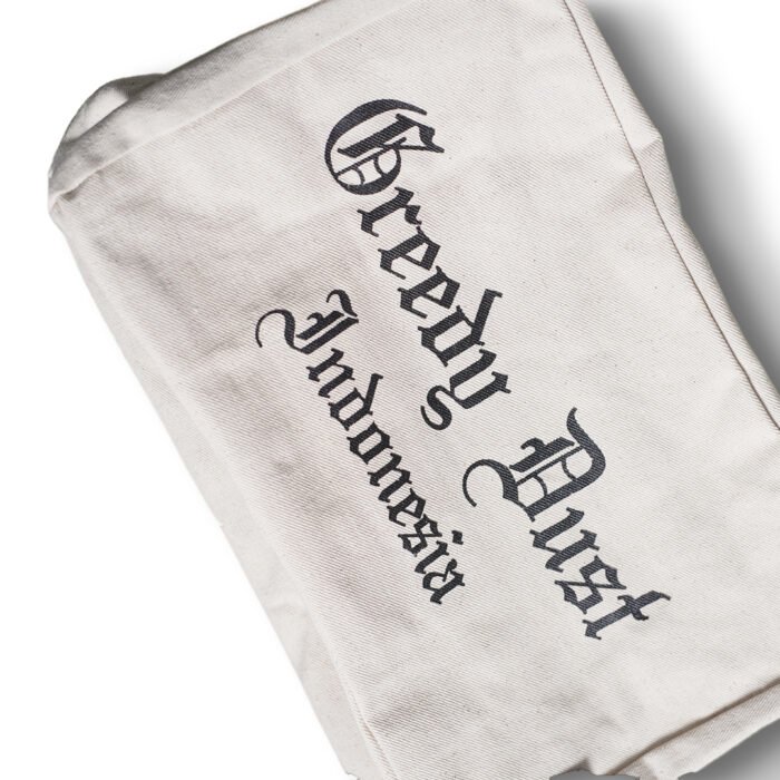 Greedy Dust Indonesia Sling Totebag Broken White - Image 2