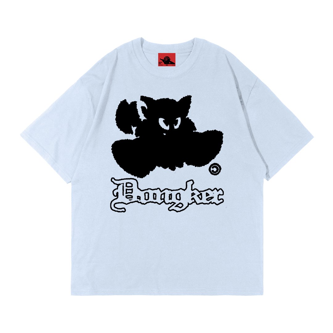 Dongker dollar GD white 1 Dongker 'Dollar Greedy Dust' White T-Shirt - Image 1