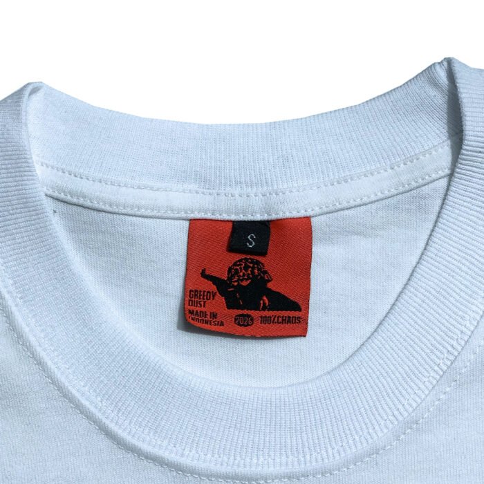 Dongker 'Dollar Greedy Dust' White T-Shirt - Image 5