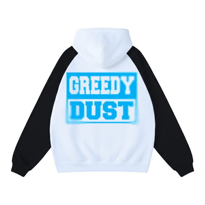 Dongker 'Dollar Greedy Dust' White Hoodie - Image 2