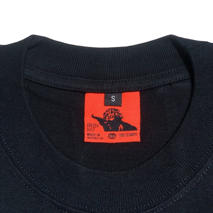 Dongker 'Melankolia Radikal - Cover' Black T-Shirt - Image 3