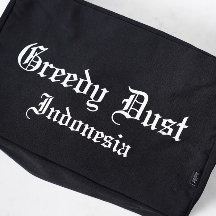 Greedy Dust Indonesia Sling Totebag Black Vol. 2 - Image 2