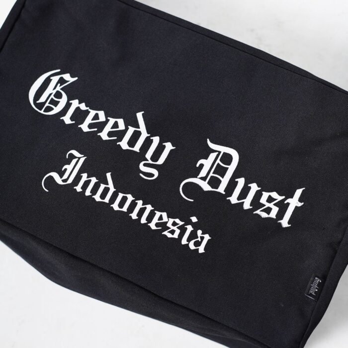 Greedy Dust Indonesia Sling Totebag Black - Image 2