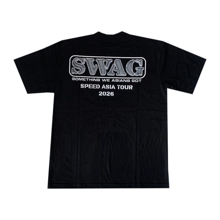 Speed ‘SWAG’ Black T-Shirt - Image 2